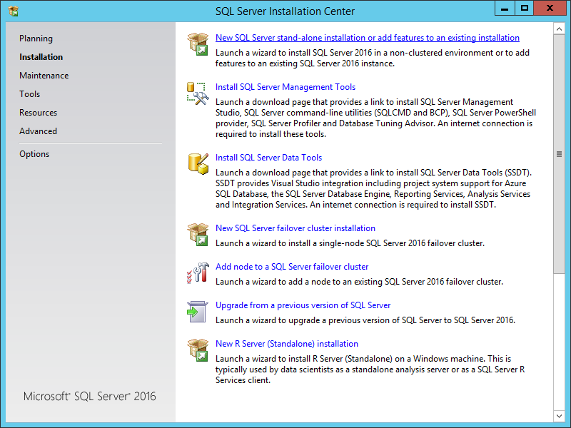 How To Install Microsoft SQL Server Installing SQL Server Analysis Services Azurecurve