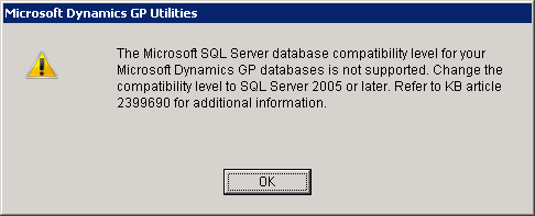 Microsoft Dynamics GP 10 Utilities