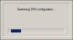 Examing DNS configuration...
