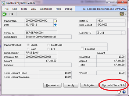 Payables Payments Zoom