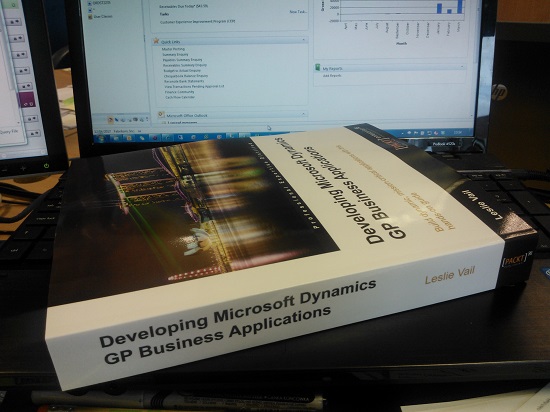 Developing Microsoft Dynamics GP Business Applications by Leslie Vail