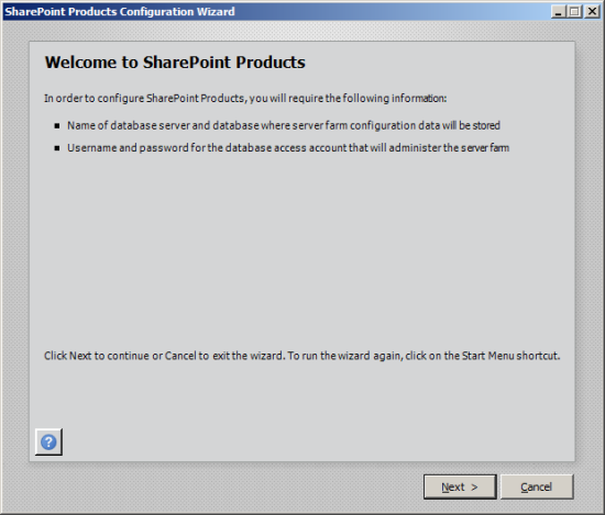 Welcome to SharePoint Products