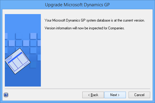 Upgrade Microsoft Dynamics GP
