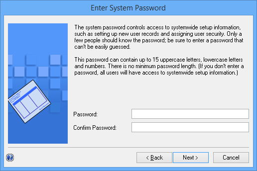 Enter System Password