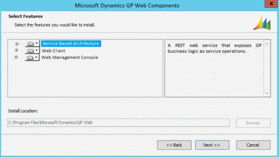 Microsoft Dynamics GP Web Components