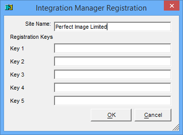 Integration Manager Registration