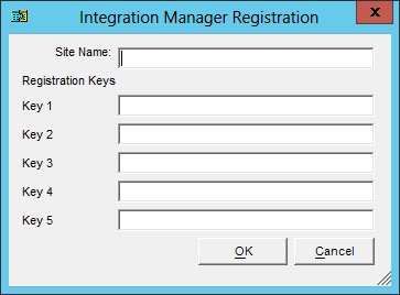 Integration Manager Registration