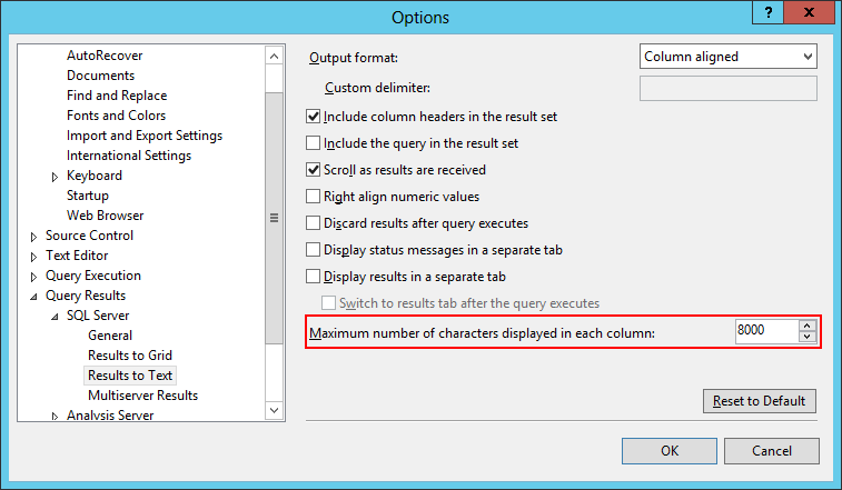 change-sql-query-results-length-azurecurve