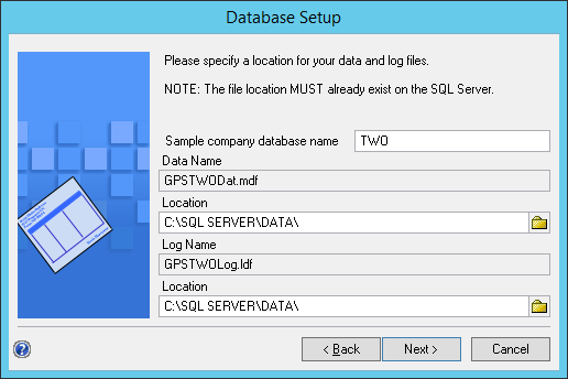 Database Setup