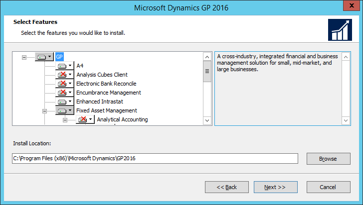 Microsoft Dynamics GP 2016: Select Features