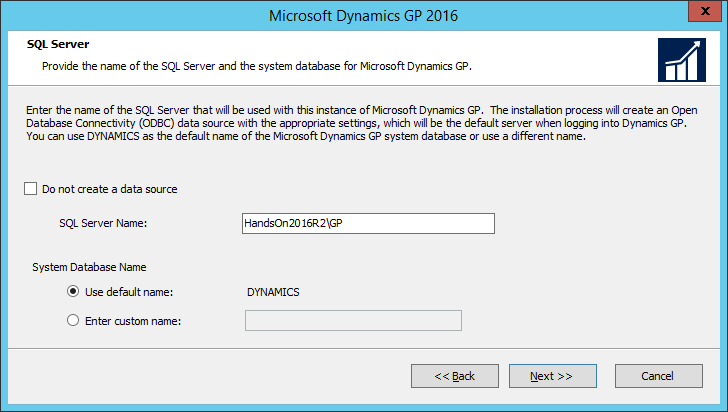 Microsoft Dynamics GP 2016: SQL Server