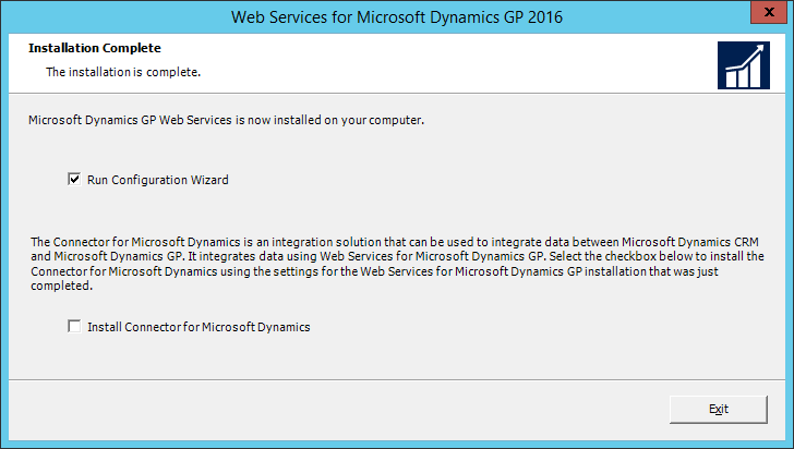 Web Services for Microsoft Dynamics GP 2016: 