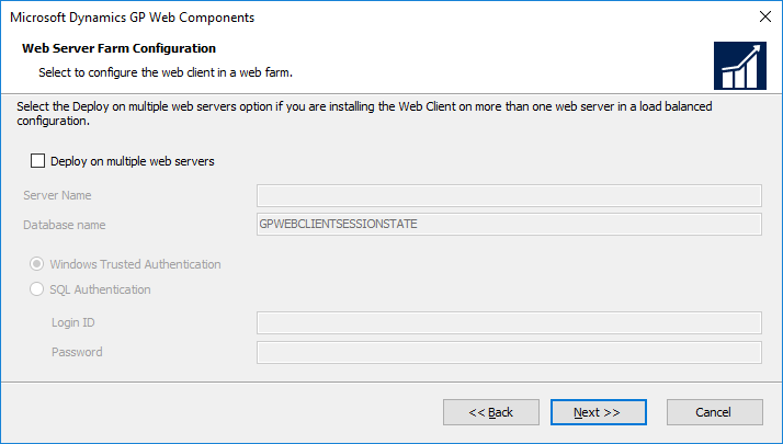 Microsoft Dynamics GP Web Components: Web Server Farm Configuration