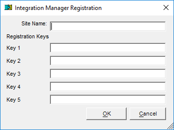 Integration Manager Registration