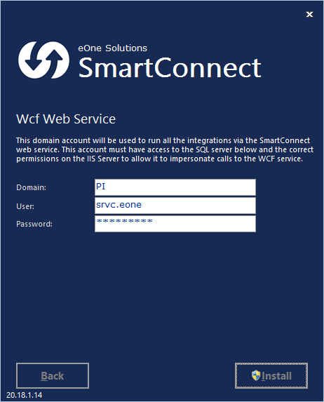 SmartConnect - Wcf Web Service