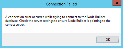 Connection failed