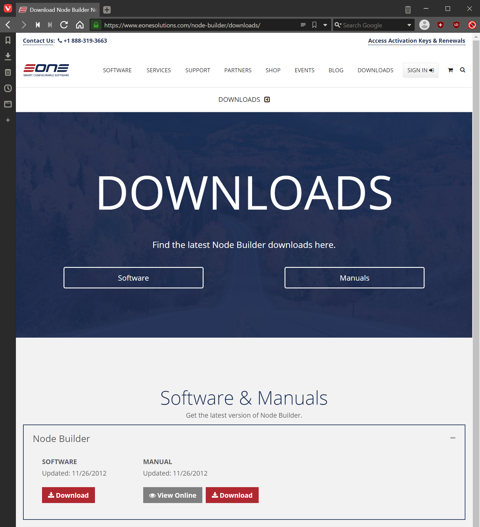 Download page
