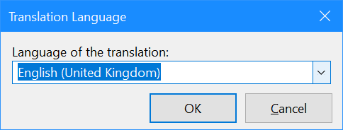 Translation Language