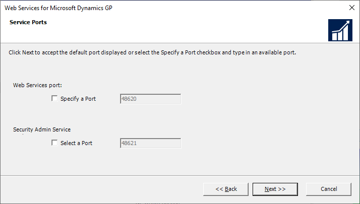 Web Services for Microsoft Dynamics GP - Service Ports