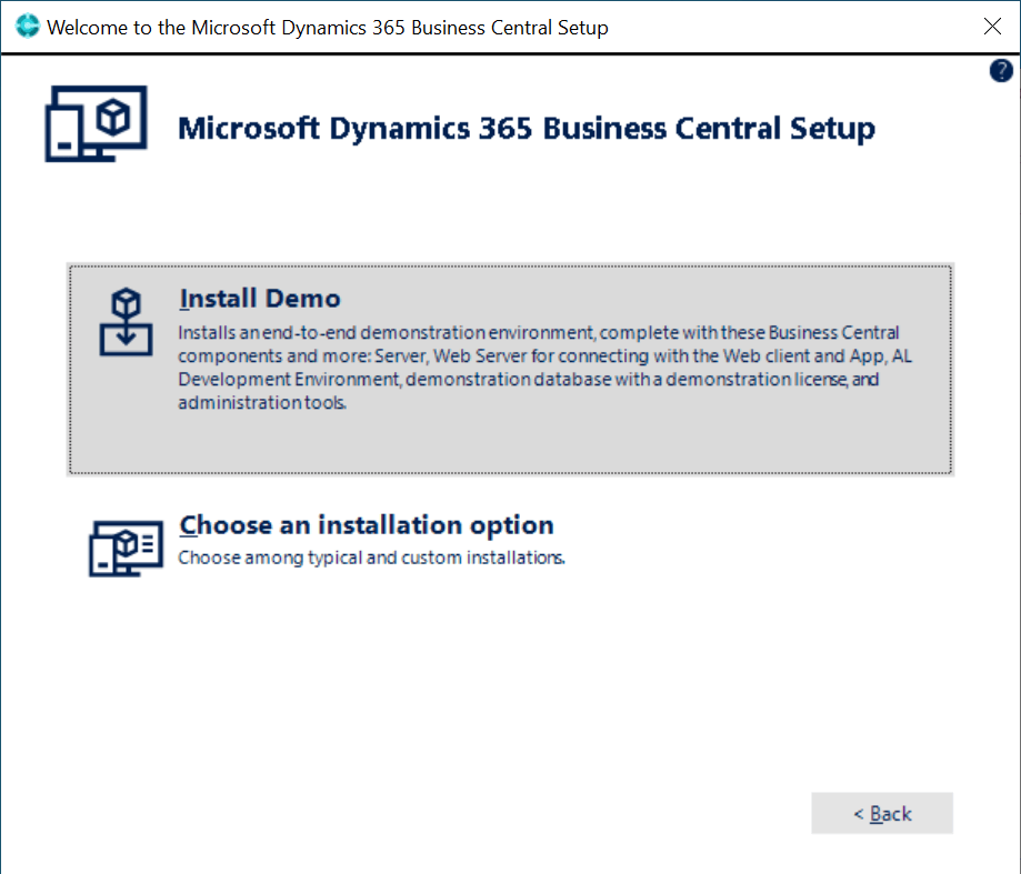 Welcome to the Microsoft Dynamics 365 Business Central Setup: Microsoft Dynamics 365 Business Central Setup