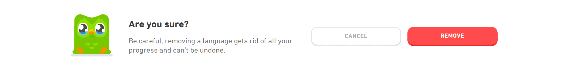 Remove A Language Course From Duolingo Azurecurve