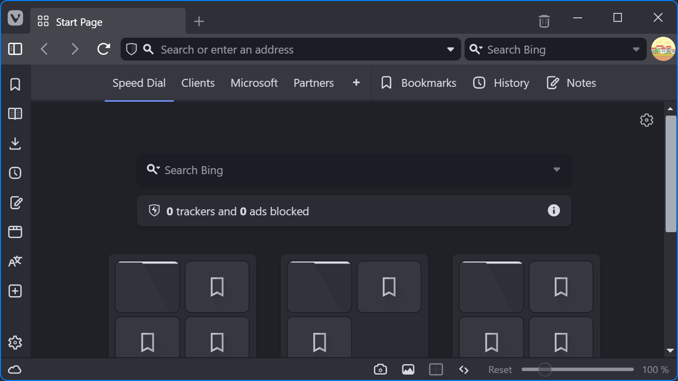 Remove Extra Toolbar Spacing from Vivaldi Browser – azurecurve